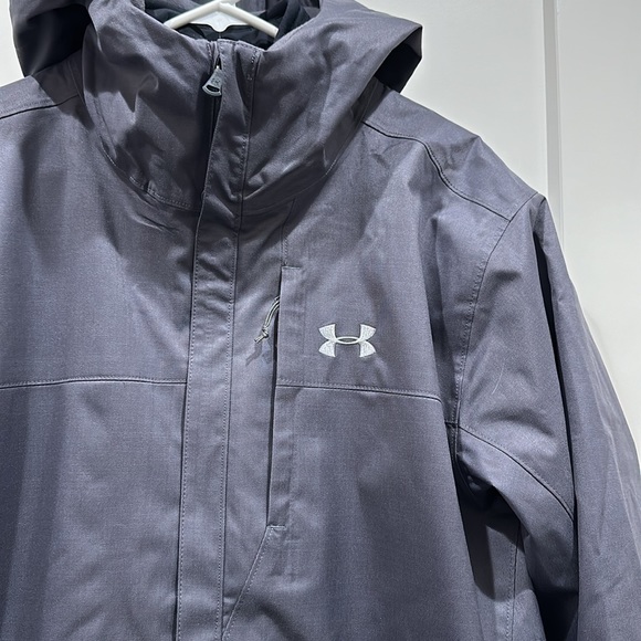 NWT Men’s Under Armour Storm Loose Fit Ski/Snowboard Jacket Sz L - Picture 4 of 17